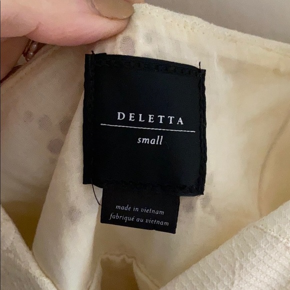 NWOT Anthropologie Deletta Pleated Floral Dress S - Picture 4 of 7